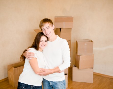 Careful loading of sofas and large furniture for an Ealing move