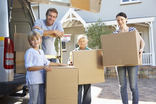 Moving office equipment and desks across Ealing