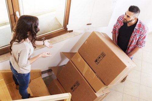 Selection of sturdy removal boxes and packing supplies for local customers