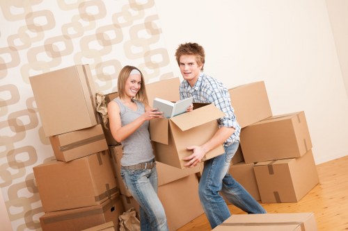Packing and moving preparation for a man with van booking