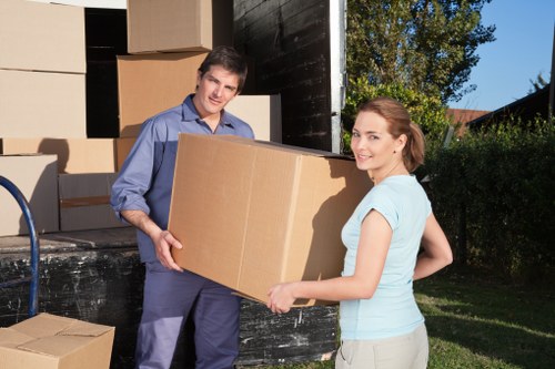Grand piano moving equipment used for a property in Ealing